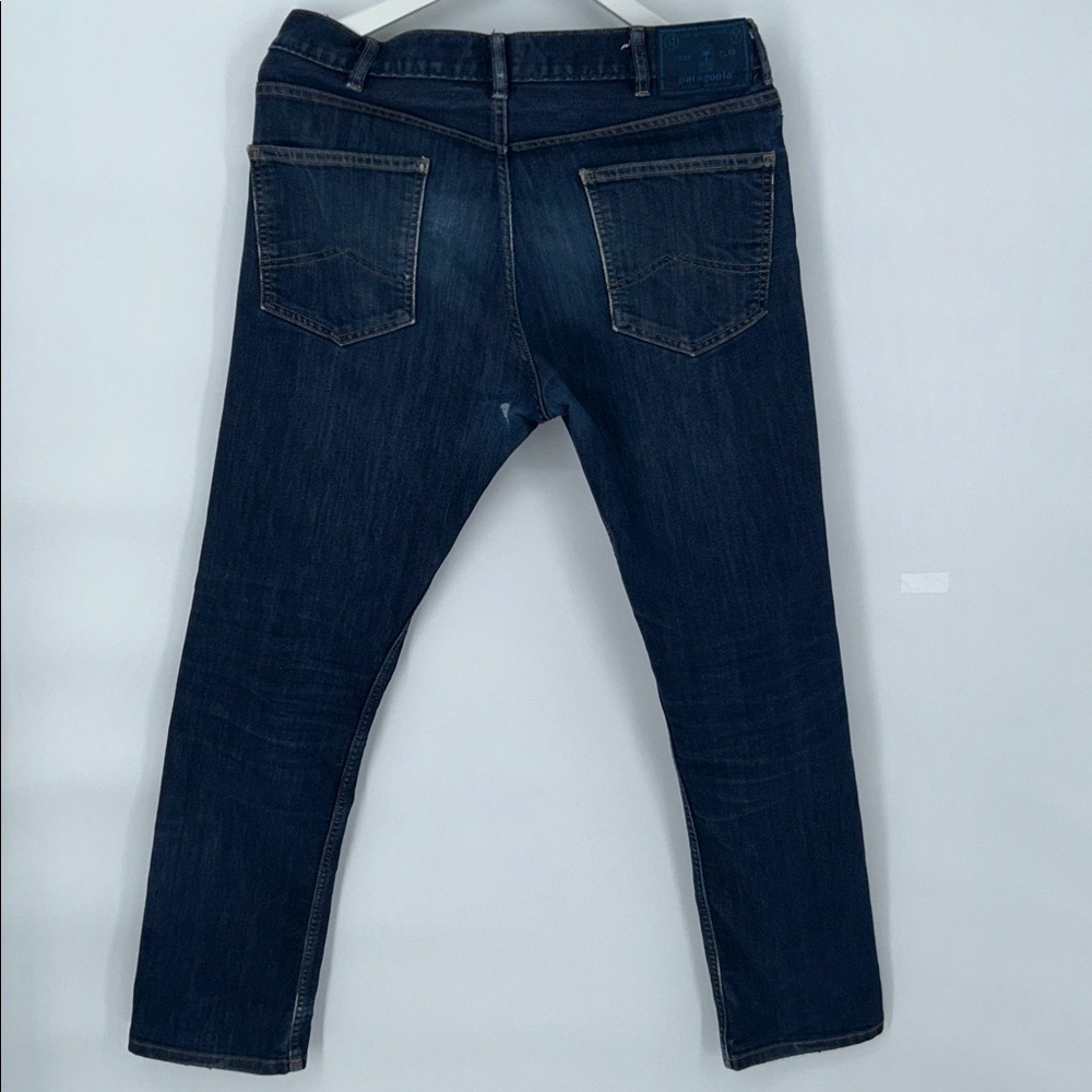 Patagonia Worn Wear Straight Fit Men's Jeans Dark Wash Size 32 X 30 - Picture 5 of 12